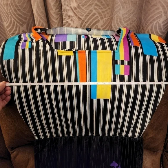 80s Striped Italian Dress - Picture 6 of 8